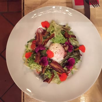 Chilli Point - Mixed greens with egg. Delicious! - Modern European Near Me - Prague, Puerto Rico