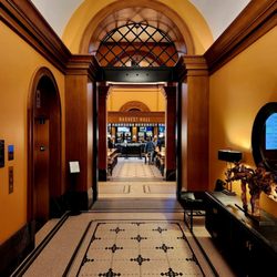 Hallway to Harvest Hall