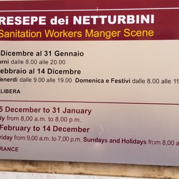 Il Presepe dei Netturbini - Hours - Handyman Near Me - Rome, RM