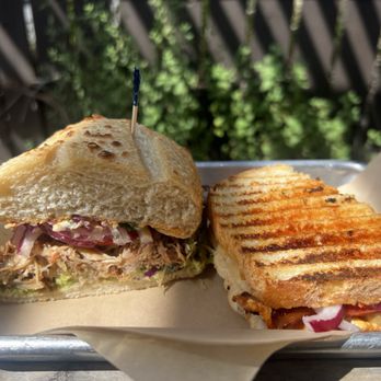 Blue Cow Deli - (Left) Carnitas torta (right) Chipotle chicken panini - Delis Near Me - Penn Valley, California Blue Cow Deli - (Left) Carnitas torta (right) Chipotle chicken panini - Delis Near Me - Penn Valley, California
