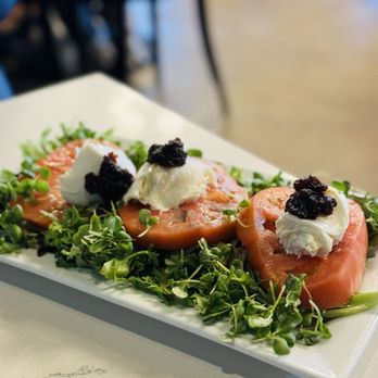 SoLou - Tomato and burrata salad - New American Near Me - Baton Rouge, Louisiana SoLou - Tomato and burrata salad - New American Near Me - Baton Rouge, Louisiana