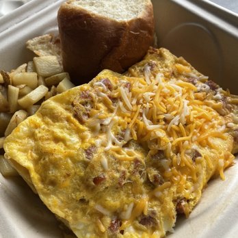 Ted's Bakery - portuguese sausage & cheese omelet - Bakeries Near Me - Haleiwa, Hawaii