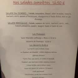 Le Bouchon du Marché - Dessert menu, Mars / March 2023