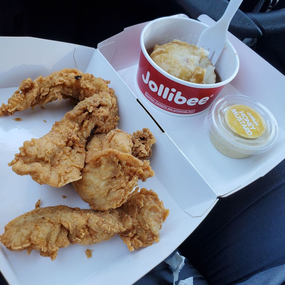 Jollibee - Chicken Strip Meal Deal ($11) comes w pie and a drink too! - Fast Food Near Me - Fairfield, California Jollibee - Chicken Strip Meal Deal ($11) comes w pie and a drink too! - Fast Food Near Me - Fairfield, California
