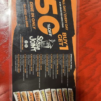 Sushi Joint - Sushi Bars Near Me - Norwalk, California