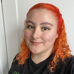 Final result with my curl hair products in!