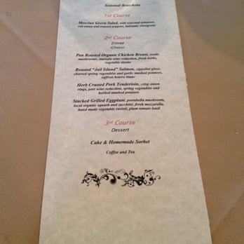 Acacia - Custom menu printed for bridal shower private event - personalized with the bride's name. - New American Near Me - Lawrence Township, New Jersey Acacia - Custom menu printed for bridal shower private event - personalized with the bride's name. - New American Near Me - Lawrence Township, New Jersey