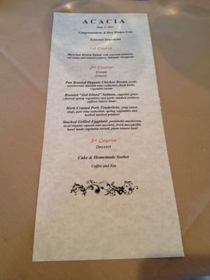 Menu photo 2 Acacia Lawrence Township, NJ