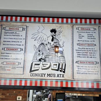 Donkey Mo’s - Drinks & sauce menu - Korean Near Me - Austin, Texas Donkey Mo’s - Drinks & sauce menu - Korean Near Me - Austin, Texas
