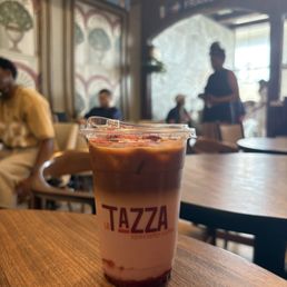 Strawberry blond latte Strawberry blond latte