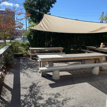 Handsome Biscuit - Outdoor seating, breezy and open with sun shades. - Breakfast & Brunch Near Me - Norfolk, Virginia Handsome Biscuit - Outdoor seating, breezy and open with sun shades. - Breakfast & Brunch Near Me - Norfolk, Virginia