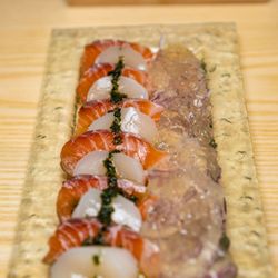 Kyushu Yakitori Izakaya - Hotate Carpaccio ($20)