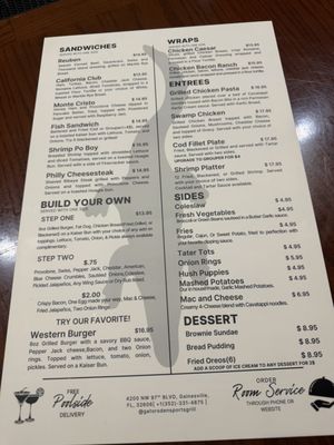 Menu photo 1 Gators Den Sports Grill Gainesville, FL