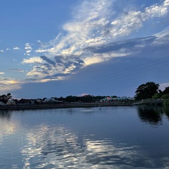 Barefoot Landing - View from one of the bridges - Shopping Centers Near Me - North Myrtle Beach, South Carolina
