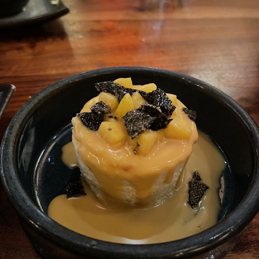 Ozumo - Cheesecake dessert with passion fruit - Sushi Bars Near Me - San Francisco, California Ozumo - Cheesecake dessert with passion fruit - Sushi Bars Near Me - San Francisco, California