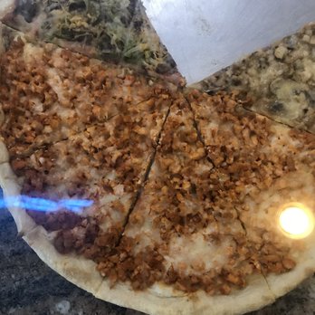 Frank's Pizza - a close up of a pizza - Pizza Near Me - Roseland, New Jersey