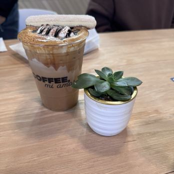 Coffee, Mi Amor - Tiramisu cream top latte - Cafes Near Me - Chatsworth, California Coffee, Mi Amor - Tiramisu cream top latte - Cafes Near Me - Chatsworth, California