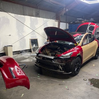 Venomous Detailing - Car wrapping process (everything tucked and minimal visible seams) - Auto Detailing Near Me