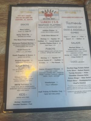 Menu photo 2 Market By the Bay Daphne, AL Menu photo 2 Market By the Bay Daphne, AL