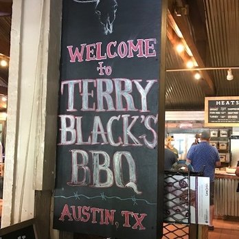 Terry Black's Barbecue - Indoors while in line - Barbeque Near Me - Austin, Texas Terry Black's Barbecue - Indoors while in line - Barbeque Near Me - Austin, Texas