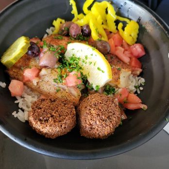 King David’s - Haddock bowl - Mediterranean Near Me - Syracuse, New York