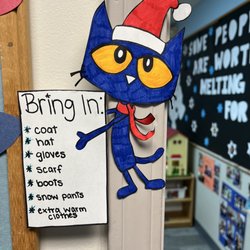 Ripen With Us Child Care Center - Cute reminder for parents on what to bring in for cold weather days.