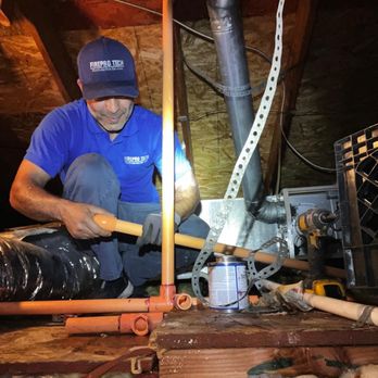 FireproTech - Our qualified professionals are repairing CPVC pipe in residential house in Los Angeles, CA. - Fire Protection Services Near Me - Glendale, California