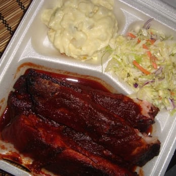 Jay Bee's Bar-B-Q - I wanted fries, but was overruled!! - Barbeque Near Me - Gardena, California