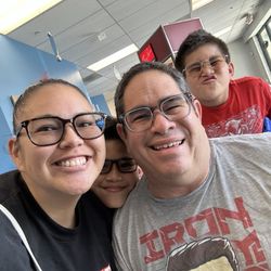 La Habra Family Vision Center - We all have transition lenses with the blue light filter and anti scratch coating. Everyone found a pair of glasses they loved.