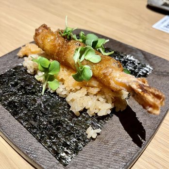 Gi-Jin - Shrimp tempura hand roll - Sushi Bars Near Me - Pittsburgh, Pennsylvania