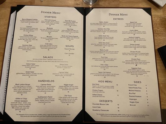 Menu photo 4 Black Lantern Tavern Plymouth, MA Menu photo 4 Black Lantern Tavern Plymouth, MA