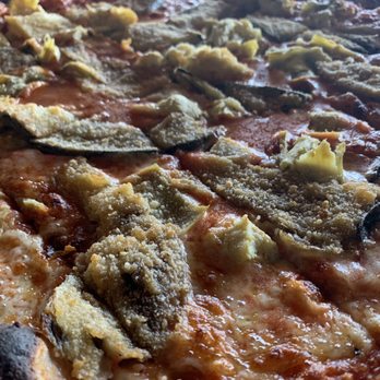 Brewport - Eggplant and artichoke pie - Pizza Near Me - Bridgeport, Connecticut