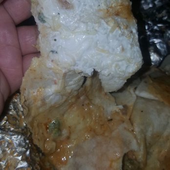 Qdoba Mexican Eats - Disgustingly empty of meat & flavor on one side & globs of guac, sauces & cheese on the other... shameful - Mexican Near Me - Fresh Meadows, New York Qdoba Mexican Eats - Disgustingly empty of meat & flavor on one side & globs of guac, sauces & cheese on the other... shameful - Mexican Near Me - Fresh Meadows, New York