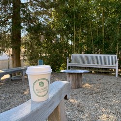 One World Roasters Café - Relaxing Patio Area