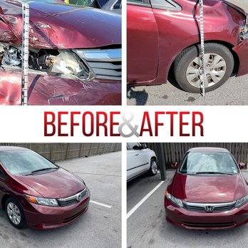 Excel AutoBody - Just finished repairing this 12 Honda Civic. Looking for a good body shop? We are here for you! Give us a call - Auto Repair Near Me - Altamonte Springs, Florida Excel AutoBody - Just finished repairing this 12 Honda Civic. Looking for a good body shop? We are here for you! Give us a call - Auto Repair Near Me - Altamonte Springs, Florida