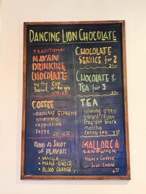 Menu photo 6 Dancing Lion Chocolate Manchester, NH