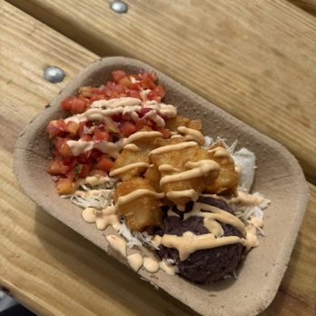 Tacofino - Fish burrito bowl - Mexican Near Me - Tofino, British Columbia Tacofino - Fish burrito bowl - Mexican Near Me - Tofino, British Columbia