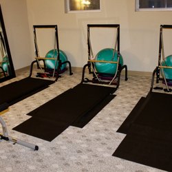 Pulse Pilates - Towers used during personal Pilates Reformer training!