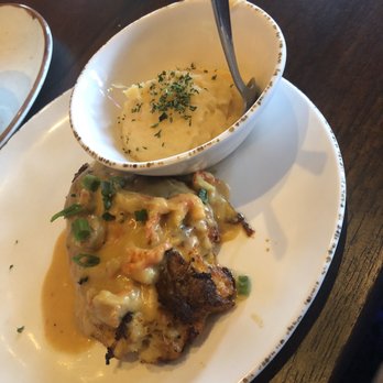 Cajun Steamer Bar & Grill - Catfish Pontchartrain with Mashed potatoes - Cajun/Creole Near Me - Birmingham, Alabama
