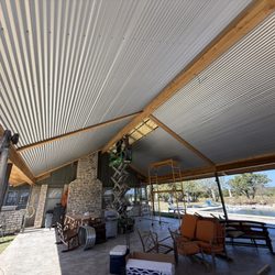 Andis Roofing & Remodeling - metal ceiling