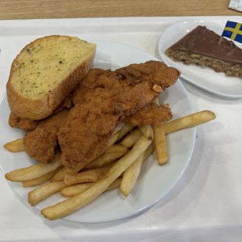 IKEA - Chicken tenders and slice of cake - Furniture Stores Near Me - Costa Mesa, California