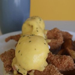 Windsor Street Diner - Chicken fingers benny