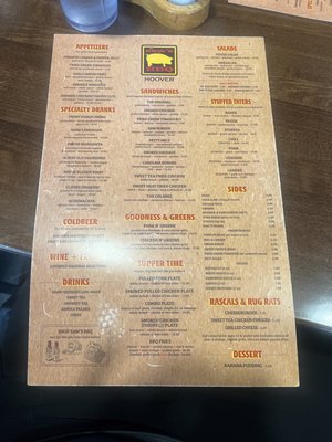 Menu photo 6 Saw’s BBQ - Hoover Hoover, AL Menu photo 6 Saw’s BBQ - Hoover Hoover, AL