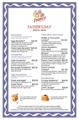 Menu photo 5 Cafe de France Denver, CO Menu photo 5 Cafe de France Denver, CO