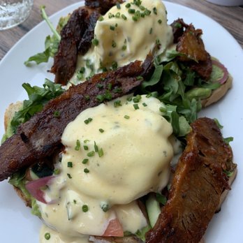 Mom's Kitchen & Bar - Avocado Toast* Revamped with brisket - Bars Near Me - Astoria, New York Mom's Kitchen & Bar - Avocado Toast* Revamped with brisket - Bars Near Me - Astoria, New York