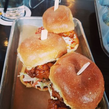 Apponaug Brewing Company - Oh my. You must try these Nashville chicken sliders. - Brewpubs Near Me - Warwick, Rhode Island