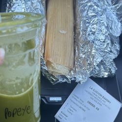 Panaderia La Ilusion Bakery - $2.50 tamales & $5 fresh juice!
