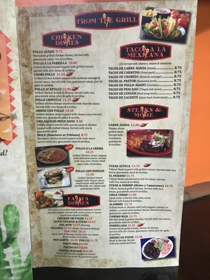 Menu photo 2 Los caminitos mexican restaurant Grifton, NC Menu photo 2 Los caminitos mexican restaurant Grifton, NC