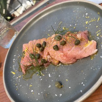 Crudo e Nudo - Bluefin tuna crudo - Seafood Near Me - Santa Monica, California