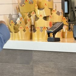 Burger King - A crown placed on a dog was returned to the service counter, creating hygiene risks and concerns for individuals with dog allergies.